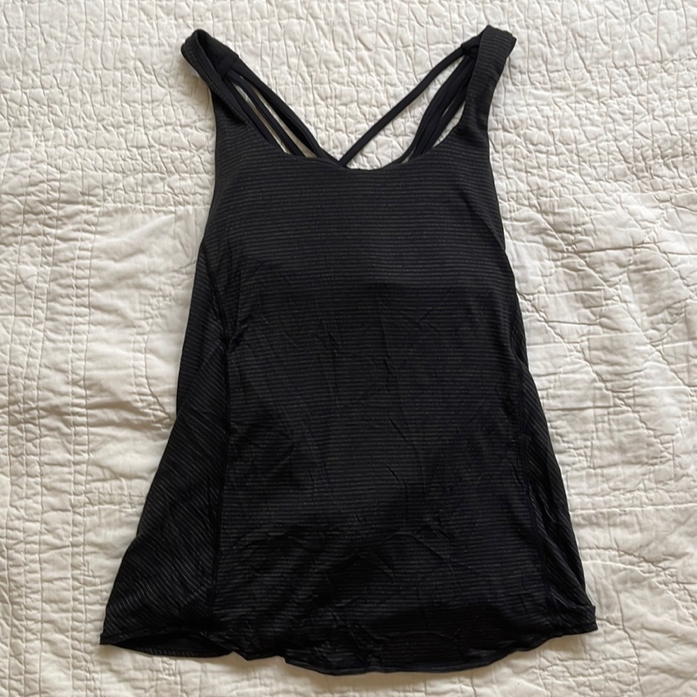 Lululemon Open Back Tank Top